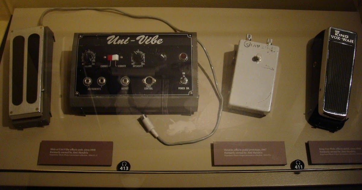 Synthetic Sound Machine Jimi Hendrix's Effects Pedals