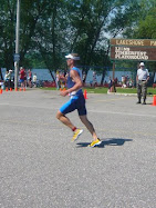 500 m from finish line