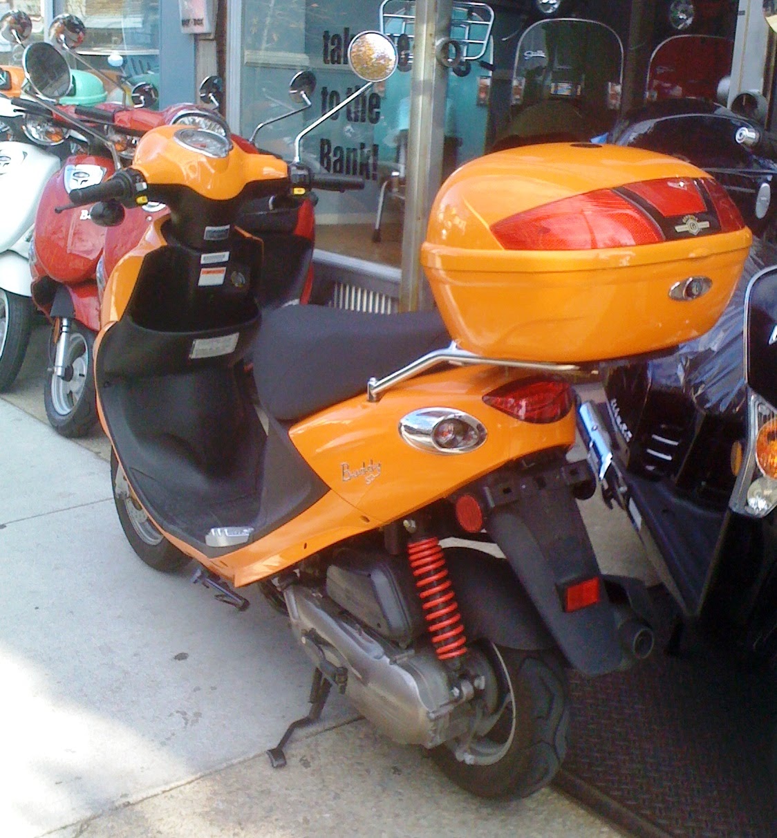 Philadelphia Used Scooters 2008 Buddy 50 Tangerine Creampuff!