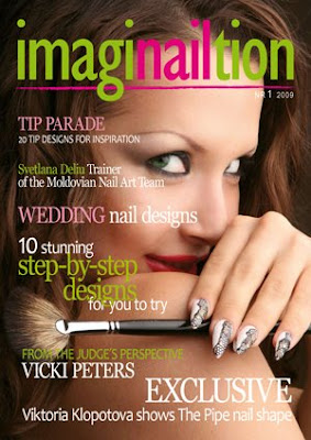 Our new nail art and design magazine ImagiNAILtion was formally introduced