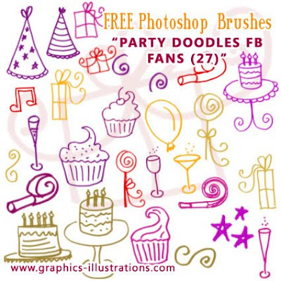 Cake Photoshop Brushes