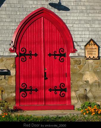 Unique House I Never Met A Red Door I Didn T Like