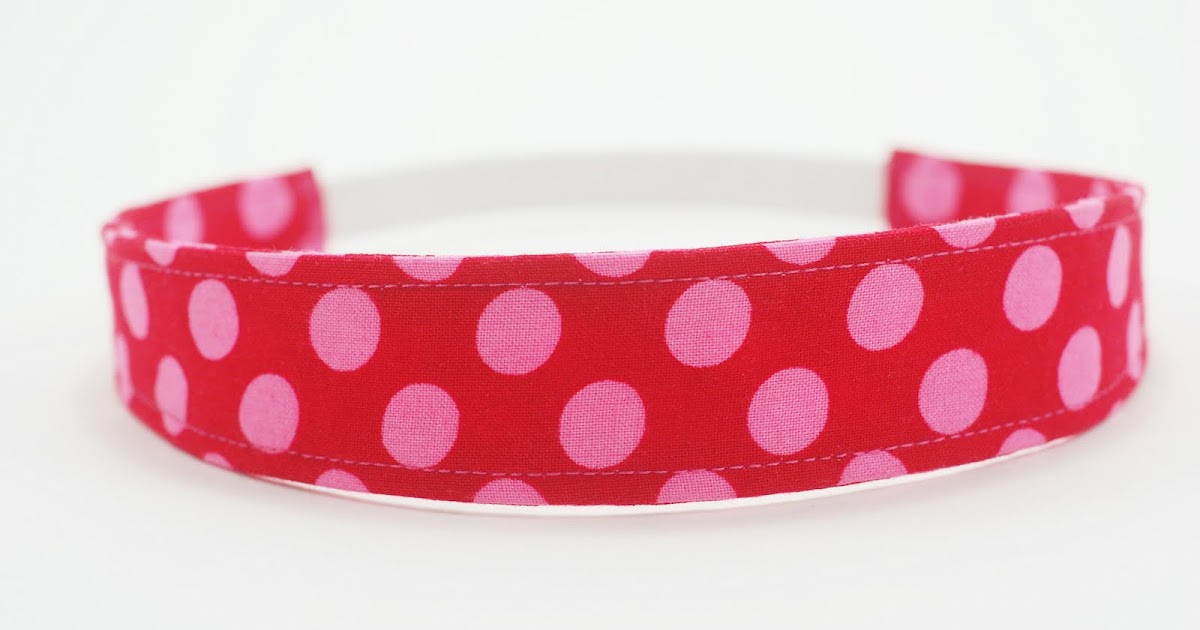 paigeandbrooke Elastic Fabric Covered Headband Tutorial