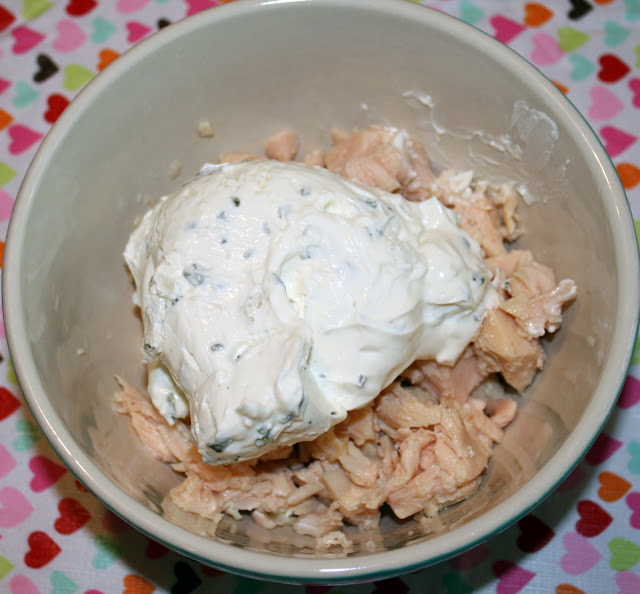 paigeandbrooke Chicken With Chive and Onion Cream Cheese