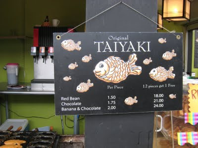 Snack Jepang yang Unik Oyoge Taiyaki-kun