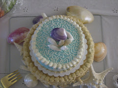 Seashore Themed Cake