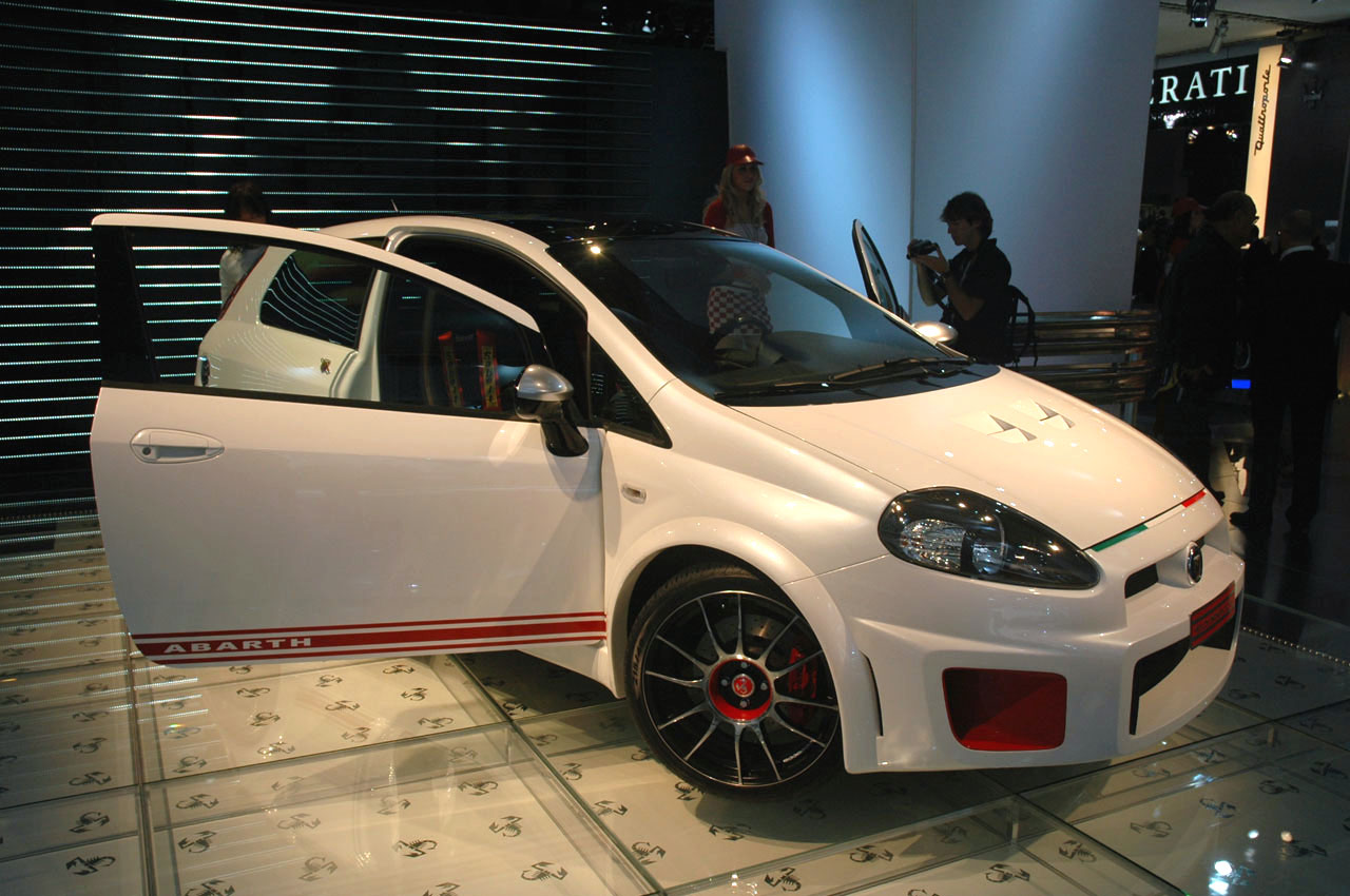 Fiat punto Abarth 2008 салон