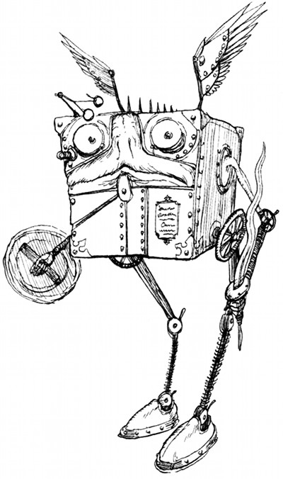 A Little Robot Love Card With Franci Heffy Doodle