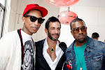 Marc Jacobs , Pharrell & Kanye West