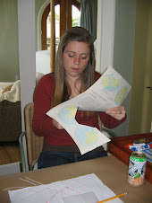 Katie and the "map-velope"
