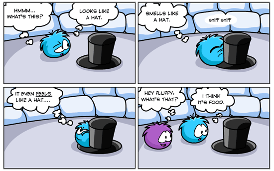 Cute Puffle Comic