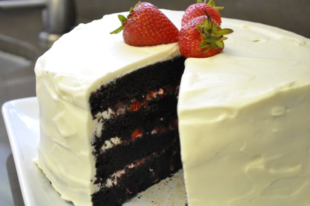 The Ginger Snap Girl: Sweet Melissa s Chocolate Layer Cake ...