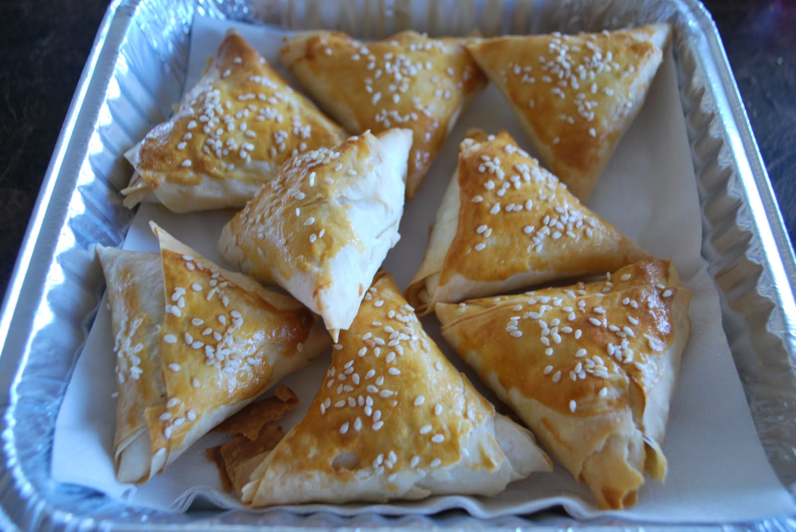 ESRA�NIN MUTFAĞI Patatesli Peynirli Üçgen Börek