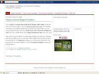3 (three) columns template for blogger (XML Skin) - it makes your blog load faster