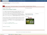 3 columns blogger template