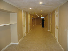 Finished Basement, S. E. side looking towards N. end