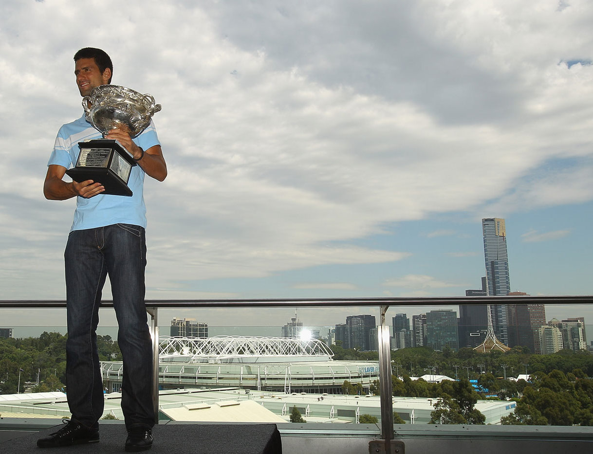 Novak Djokovic Australian Open 2011 Winner