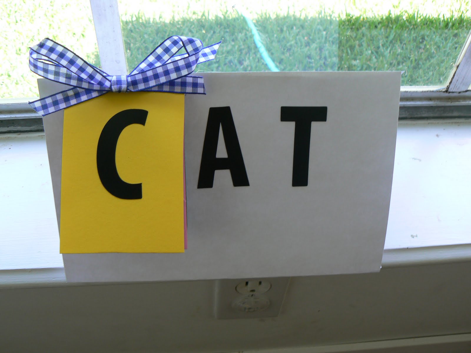 Having Fun at Home Simple Word Flip Chart