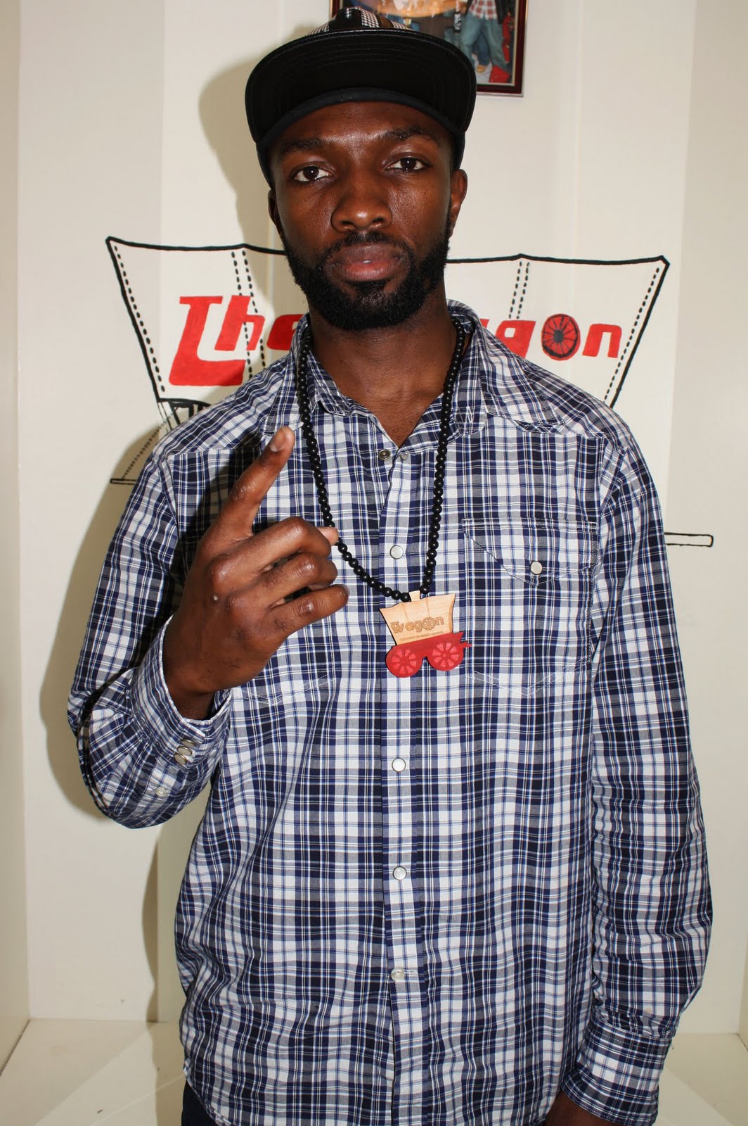 the wagon Instore photos Actor Jamie Hector