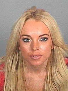 Lindsay Lohan mugshot