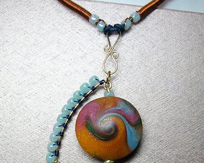 Knightwork Playing with Clay Polymer Clay Mixed Media Pendants