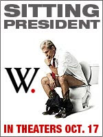 Hate-based ad for the W. movie