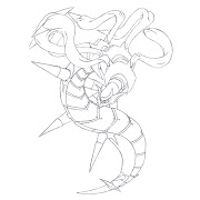 Coloriage Pokemon Giratina. Posted by hers at 03:21