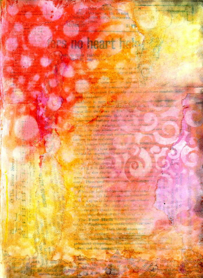 Kristy's Musings Art Journal Background