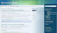 mindbreak Free Blogger Templates Collection