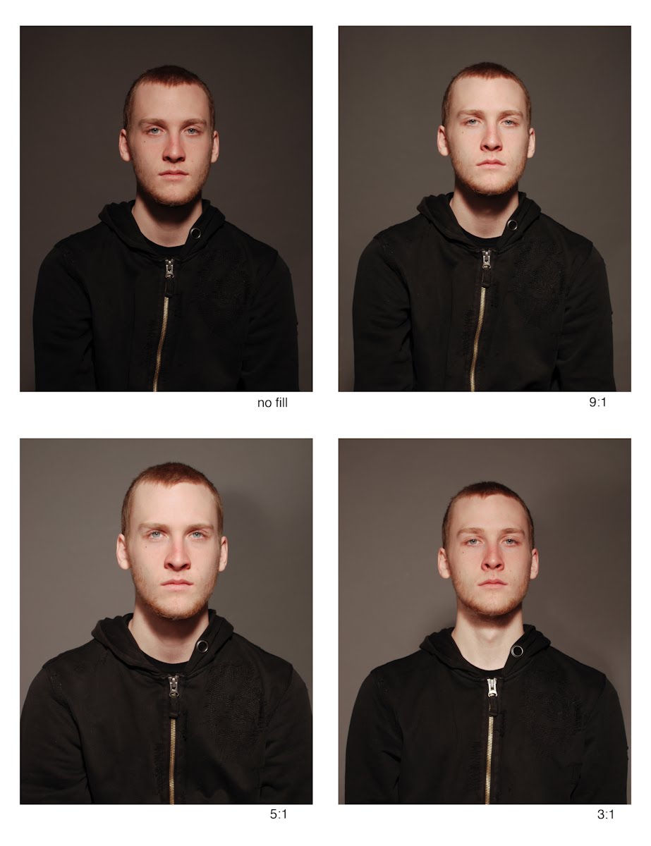 photo studio 1 + 2 Lighting ratios