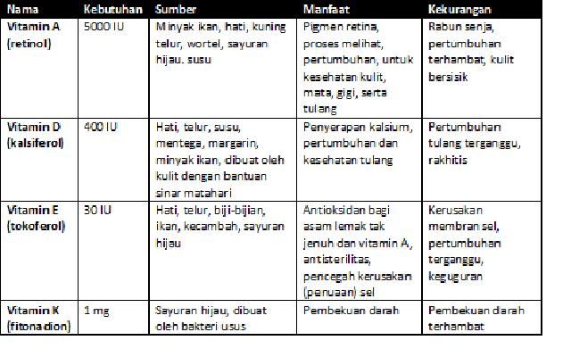 Biohealthyfood Zatzat Makanan yang Diperlukan Tubuh