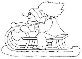 free coloring pages, winter coloring pages