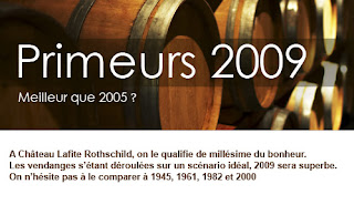 primeurs 2009 bordeaux grands crus wines french notes dégustations taste ratings parker robert chateaux classés best millesime