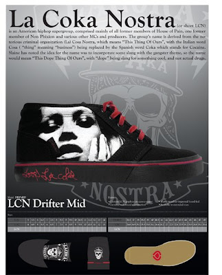 Circa La Coka Nostra Shoe Collaboration