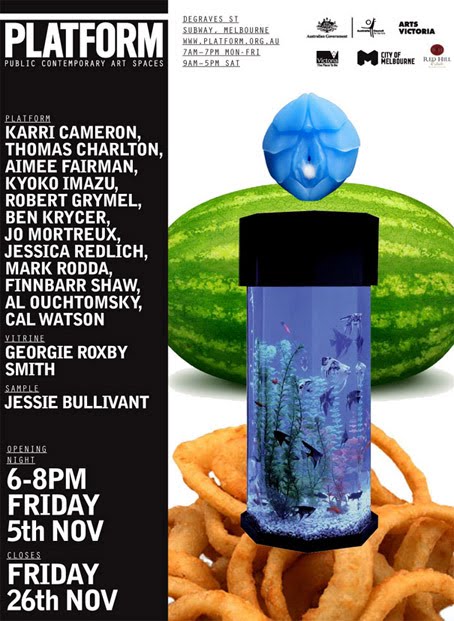 Group Exhibition, Carbon co dependence, is on at Platform, Flinders Street