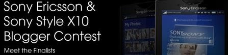 Sony Ericsson & Sony Style X10 Blogger