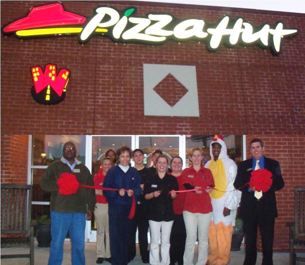 >Grand Opening and Ribbon Cutting for Pizza Hut's New Location News