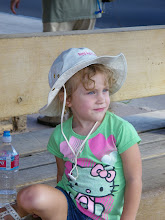 waiting for the bus at the Grand Canyon