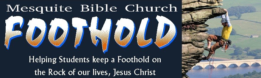 Foothold at Mesquite Bible Church