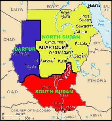 خريطة سودان 01+Sudan-map