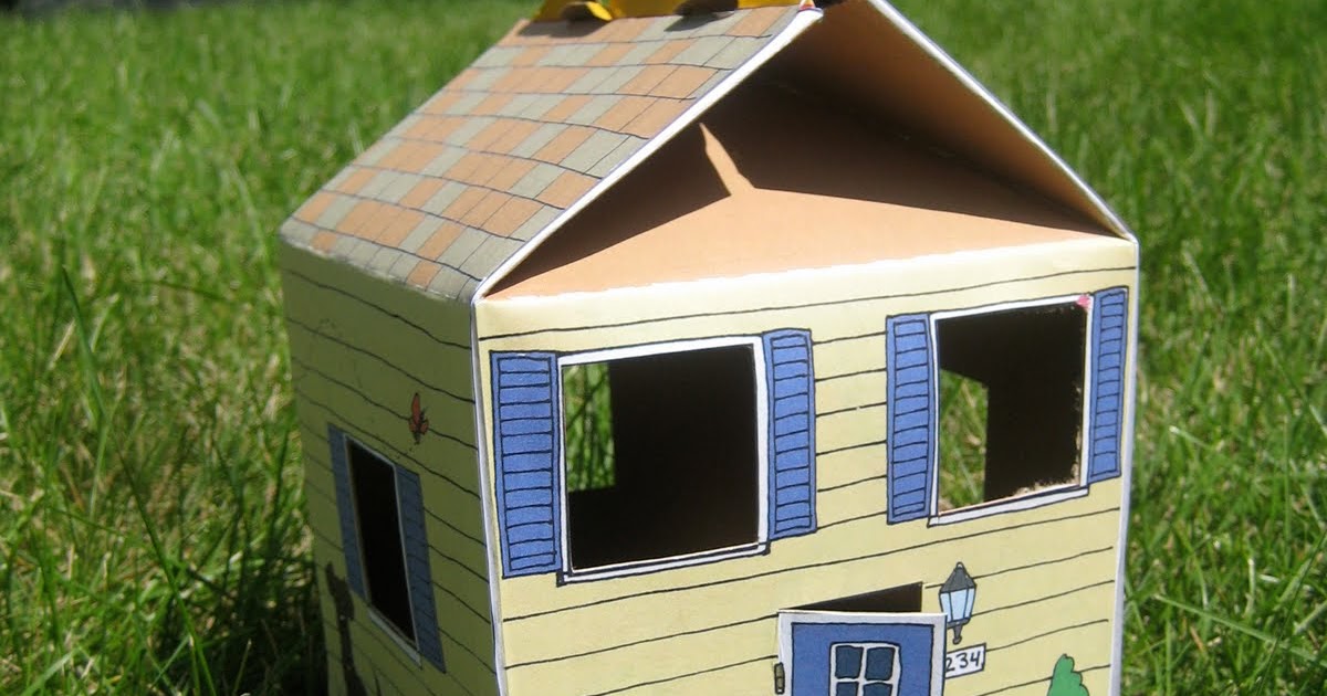 ID Mommy ID Mommy Projects Recycle Happy Meal Boxes into Toy Houses!