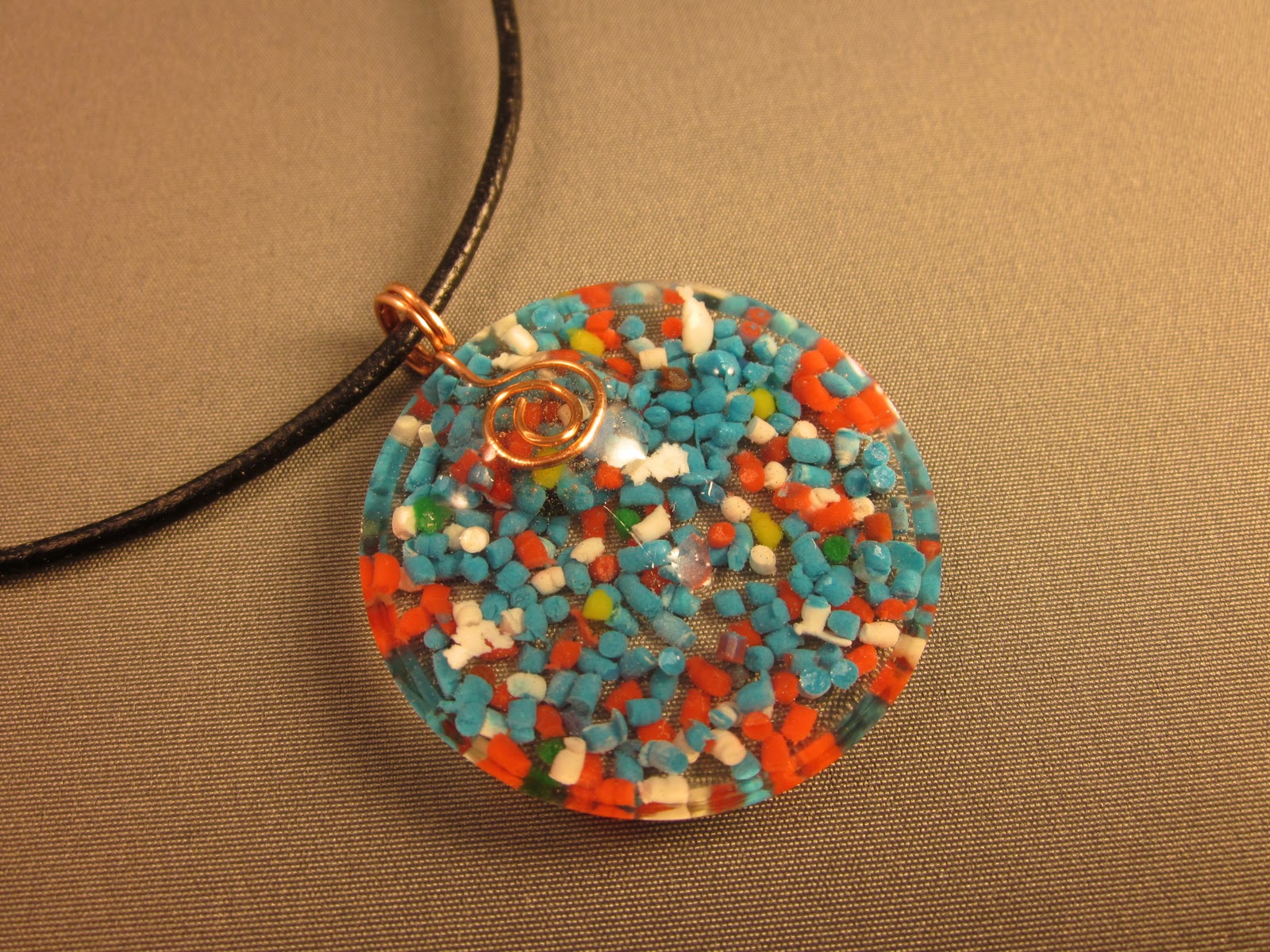 Junk Mail Gems My Recycled Play Doh Necklace!