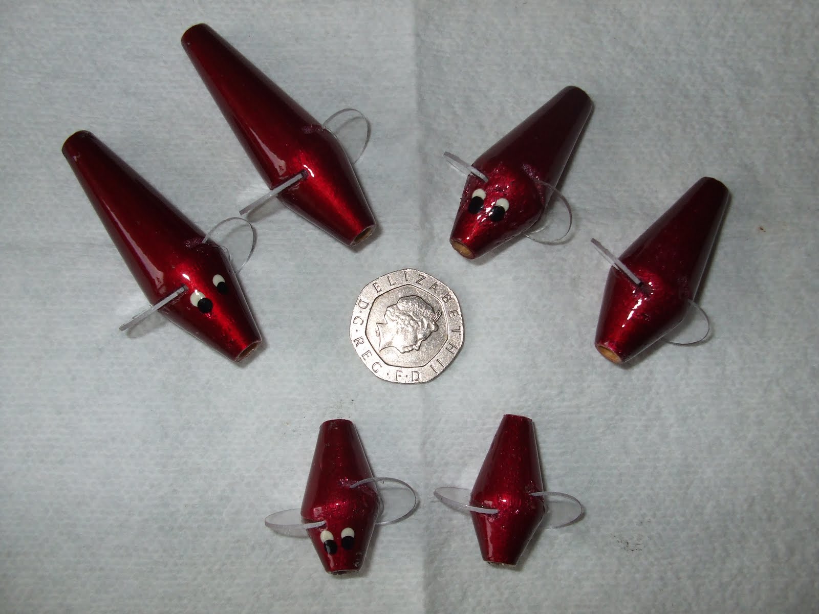 Newtyle Salmon Fishings Ruby Red Floating Devon Minnows