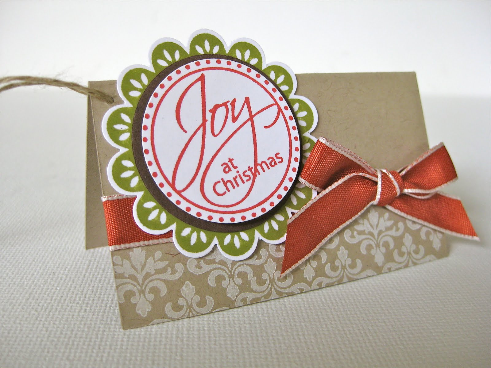Stampin Alley: Some Christmas Tags