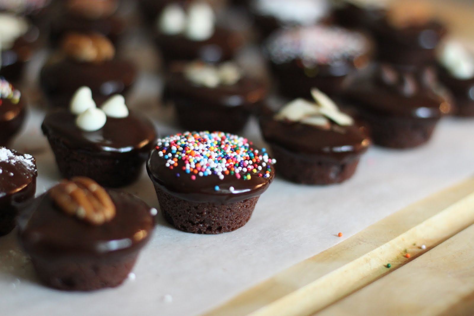 literally, a spoonful Best Brownie Recipe & Brownie Bites