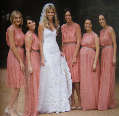 Maybe blush pink Of course the dresses in this pic are from Rose and Ruby
