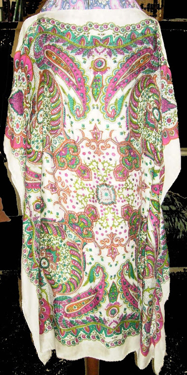Indian Print Caftan Top