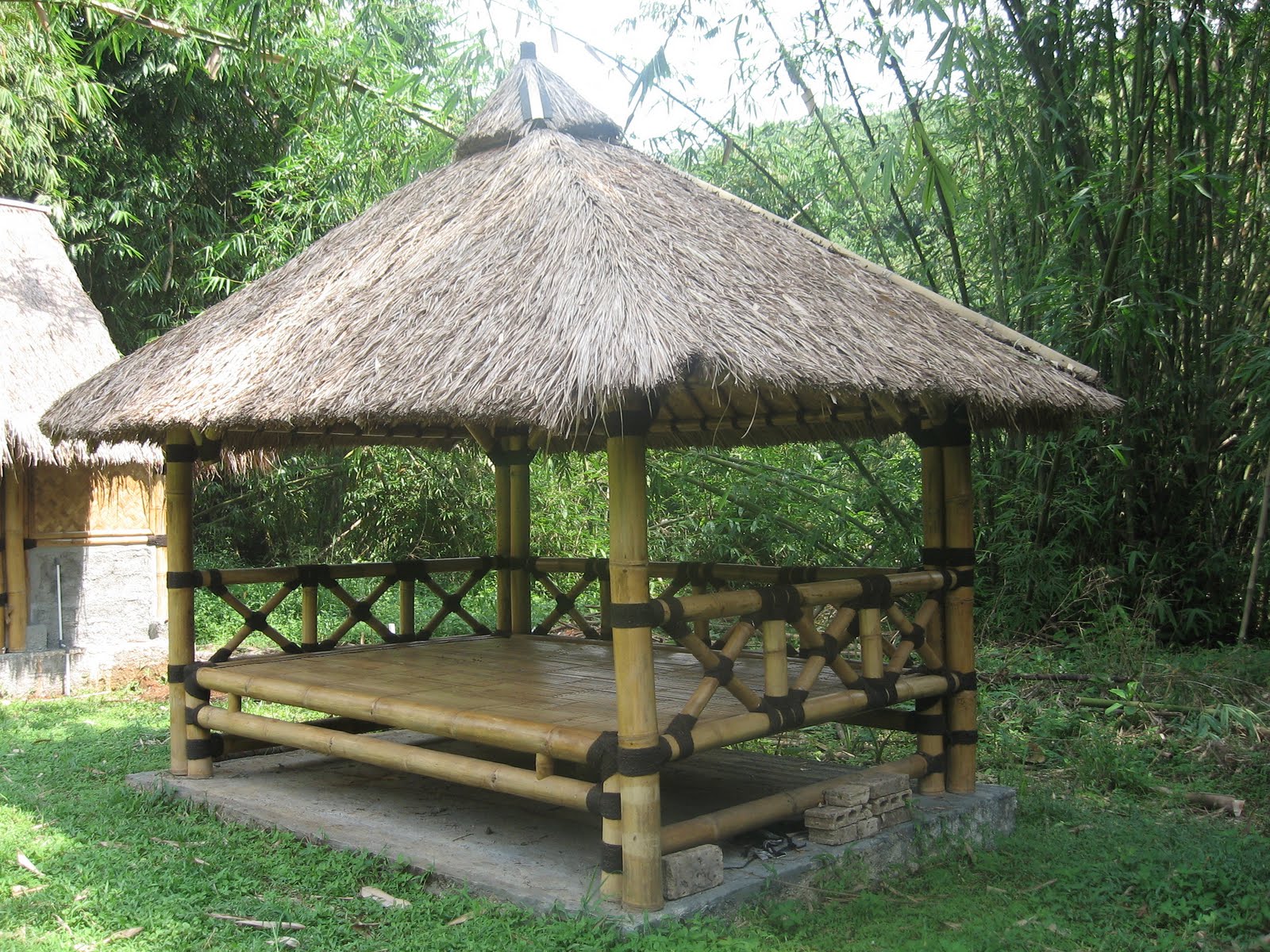 Inspiring Bamboo Gazebo Plans Photo Kelseybash Ranch