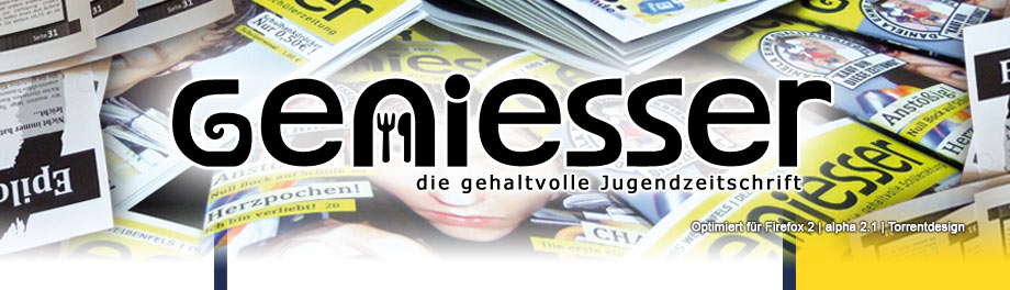 GENIESSER - Die Jugendzeitschrift
