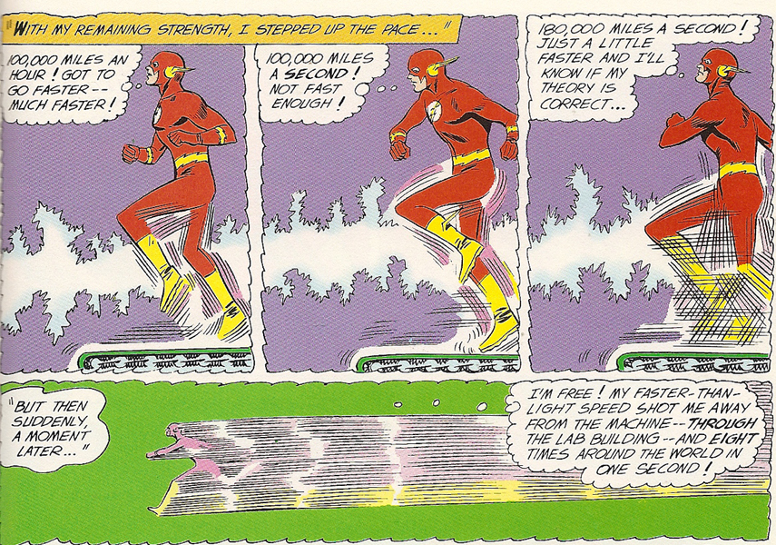 John Rozum.com for Kids: Depicting Speed in Comics - Part 2